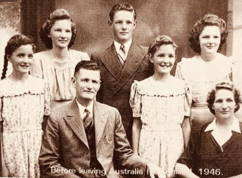 Picture similar to the one posted with the farewell article in the Australasian Union Conference Record January 6, 1947.
